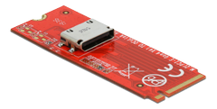 DELOCK M.2 Key M to 1 x OCuLink SFF-8612 Converter
