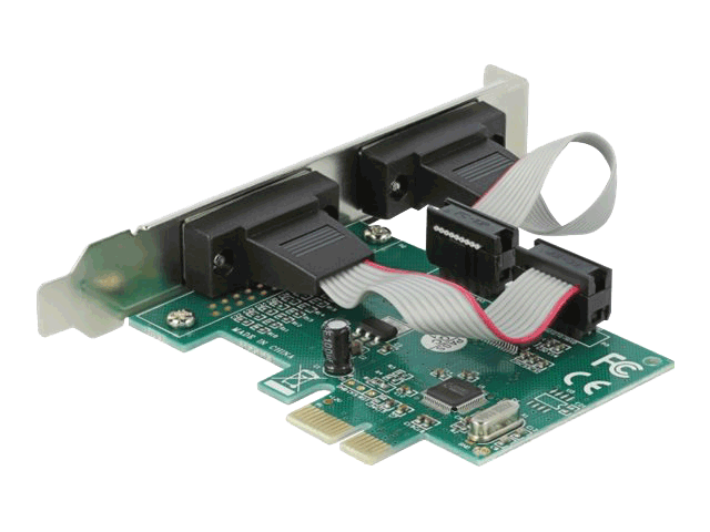 DELOCK PCI Express Card to 2 x Serial RS-232 (90007)