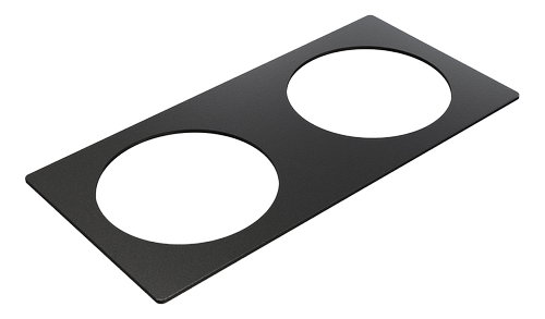 FORMING FUNCTION Dobbeltramme Metall Sort - Powerdot (935-PF02B)