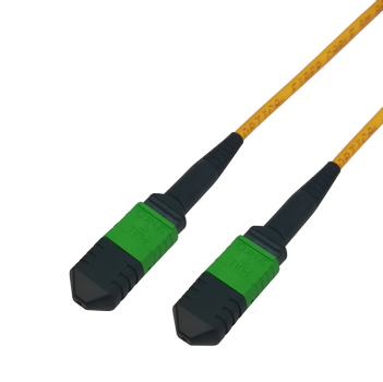 DELTACO MPO12-MPO12 fiber cable, type B, OS2, APC, 2m (MPO12B-22)