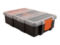 DELOCK Sorting box with 11 compartments 220 x 155 x 60 mm orange / bla