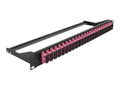DELOCK 19? Fibre Patch Panel 24 port SC Duplex violet