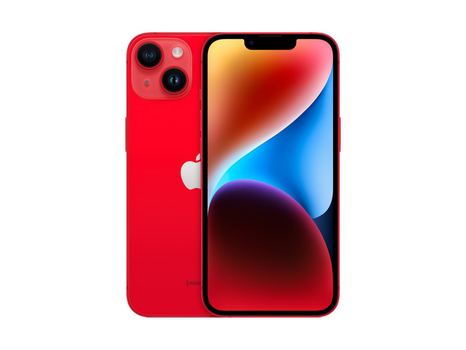 APPLE iPhone 14 128GB (PRODUCT)RED Smarttelefon,  6,1" Super Retina XDR-skjerm,  12+12MP kamera, IP68, 5G (MPVA3QN/A)