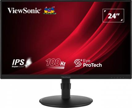 VIEWSONIC 60,5cm VG2408A pivot 16:9 HDMI/ DP/ VGA 100Hz FHD (VG2408A)