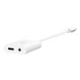 BELKIN ROCKSTAR 3.5MM AUDIO+USB-C CHARGE ADAP (NPA004BTWH)