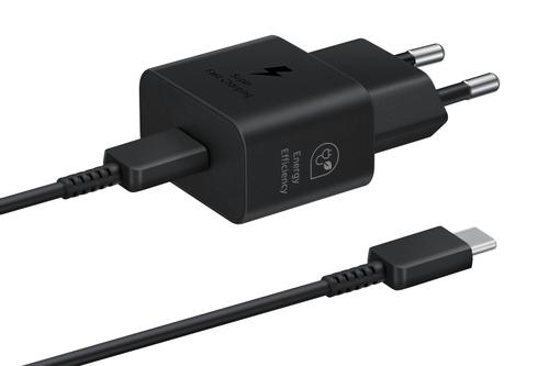SAMSUNG EP-T2510 Power Adapter 25W + USB-C Cable Svart (EP-T2510XBEGEU)