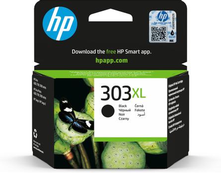 HP 303XL - 12 ml - High Yield - black - original - ink cartridge - for ENVY Photo 62XX, Photo 71XX, Photo 78XX, ENVY Inspire 72XX, 79XX (T6N04AE#301)