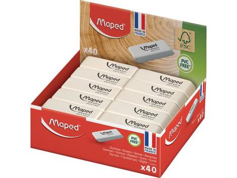 MAPED Viskelær MAPED naturgummi (010013FM*40)