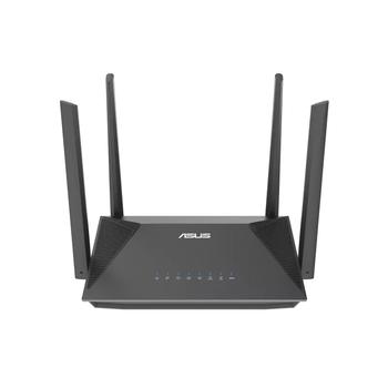 ASUS RT-AX52 Router AX1800, 3xLAN, MU-MIMO, WiFi6 (90IG08T0-MO3H00)