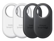 Samsung Galaxy SmartTag2 sporingsbrikke 4-pack (sort/hvit) Utskiftbart batteri, IP67, opptil 700 dager batteritid