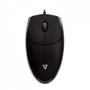 V7 MOUSE OTTICO A LEDNERO USB 3 BUTTON WHEEL 1000DPI (MV3000010-BLK-5E)