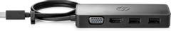 HP P Travel Hub G2 - Port replicator - USB-C - VGA, HDMI - for OMEN by HP Laptop 16, Victus by HP Laptop 15, 16, EliteBook 830 G6, Fortis 11 G9