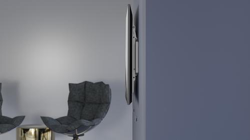 MULTIBRACKETS M Universal Wallmount Tilt Small Black (7350105216558)