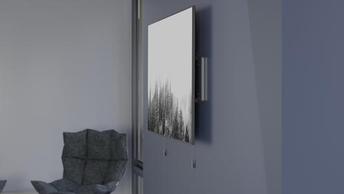 MULTIBRACKETS M Universal Wallmount Tilt Small Black (7350105216558)