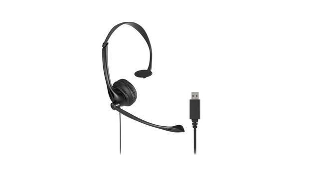 KENSINGTON USB Mono Headset Inline Ctrls (K80100WW)