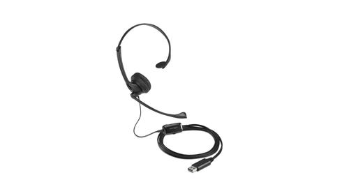 KENSINGTON USB Mono Headset Inline Ctrls (K80100WW)