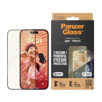PanzerGlass APPLE IPHONE 15 UWF Anti-ReflectBlue Light ACCS (2813)