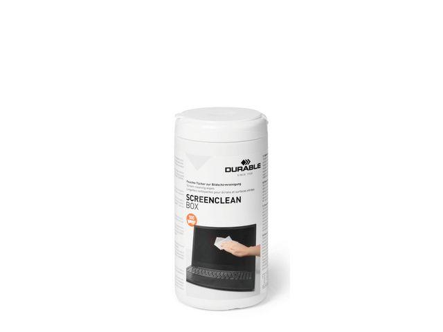 DURABLE SCREENCLEAN BOX 100 Screen Cleaning Wipes     573602