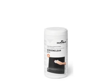 DURABLE SCREENCLEAN BOX 100 Screen Cleaning Wipes     573602 (882344)