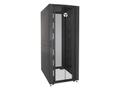 Vertiv Rack 42U 1998mm (78.6")H x 800mm (31.50")W x 1215mm (47.83")D with (1) 77% Perforated Locking Front