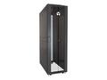 Vertiv Rack 42U 1998mm (78.6")H x 600mm (23.62")W x 1215mm (47.83")D with (1) 77% Perforated Locking Front