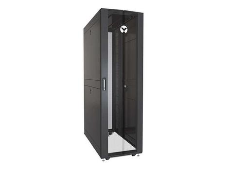 Vertiv Rack 42U 1998mm (78.6")H x 600mm (23.62")W x 1215mm (47.83")D with (1) 77% Perforated Locking Front (VR3300-007)