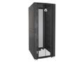 Vertiv Rack 42U 1998mm (1998")H x 800mm (31.50")W x 1115mm (43.89")D with (1) 77% Perforated Locking Front