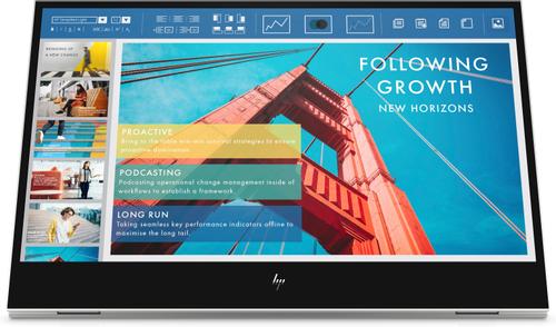 HP E14 G4 14inch IPS FHD Portable Monitor 16:9 400cd/m2 5ms GtG 2x USB Type-C with DisplayPort 1.2 Alt mode Silver 3/3/0 (1B065AA#ABB)