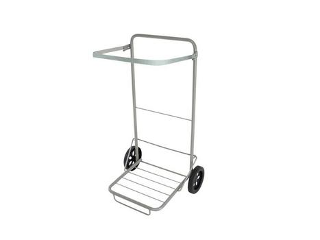 HYKAB Avfallsstativ m/ store hjul (11676)