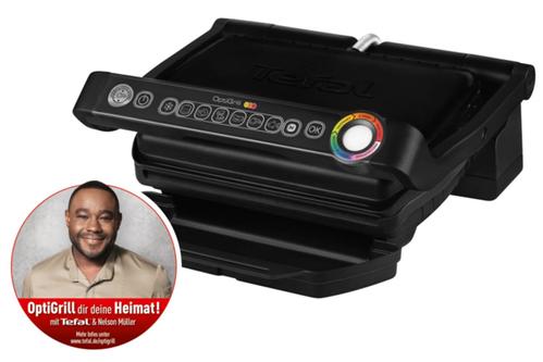 TEFAL Optigrill - elektrisch,  schwarz (GC705816)