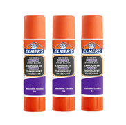 ELMERS 6 gram Disappearing Purple Glue stick 3-blister