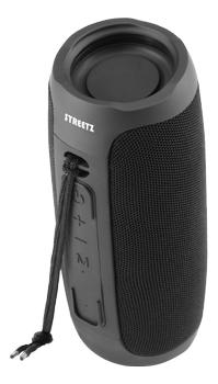 STREETZ S350 Bluetooth Speaker 2x10W, AUX, micro SD slot, black (S350-BLK)