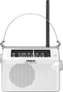 SANGEAN PR-D6 White AM/FM Compact Portable Analogue Tuning Radio
