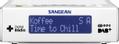 SANGEAN DCR-89+ White DAB+/FM-RDS Digital Tuning Clock Radio