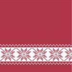 Middagsserviet,  Christmas Mood, 1/4 fold, 40x40cm, flerfarvet