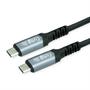 VALUE Cable USB4 Gen3x2 (40Gbit/s), C - C, M/M, 24, 0W, 0.8m