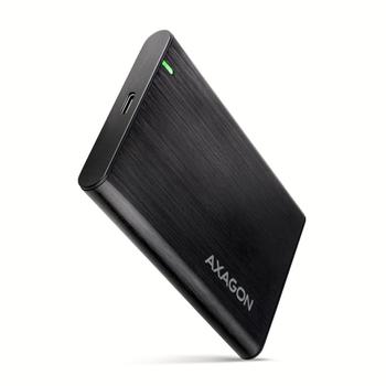 AXAGON EE25-A6C storage drive enclosure HDD/SSD enclosure Black 2.5" (EE25-A6C)