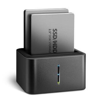 AXAGON Superspeed USB Dual 2.5" HDD/SSD Mini Dock (ADSA-D25)