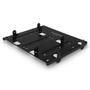 AXAGON RHD-435 Halterahmen für 4x 2,5"/2x 2,5" + 1x 3,5" im 5,25" Slot - schwarz