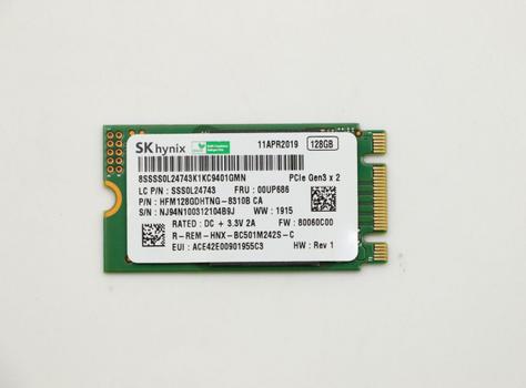 LENOVO 128GB M.2 PCIe NVMe SSD (00UP686)