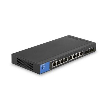 LINKSYS BY CISCO 8-Port Managed Gigabit Ethernet Switch with 2 1G SFP Uplinks (LGS310C-EU)