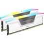 CORSAIR VENGEANCE RGB DDR5 32GB (2x16GB) 6400 CL36-48-48-104 1.4V Std PMIC Intel XMP Memory - W
