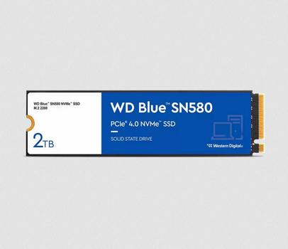 WESTERN DIGITAL SSD Blue SN580 2TB PCIe Gen4 NVMe (WDS200T3B0E)