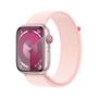 APPLE Watch Series 9 45 mm Digitaal 396 x 484 pixels Touchscreen 4G Roze Wi-Fi GPS (satelliet)