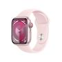 APPLE Watch Series 9 41 mm Digitaal 352 x 430 pixels Touchscreen 4G Roze Wi-Fi GPS (satelliet)