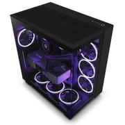 NZXT H9 Flow Black Dual Chamber Mid Tower Case (CM-H91FB-01)