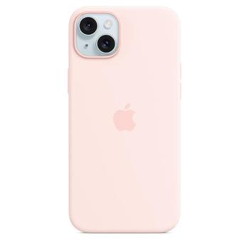 APPLE IPHONE 15 PLUS SILICONE CASE WITH MAGSAFE - LIGHT PINK ACCS (MT143ZM/A)
