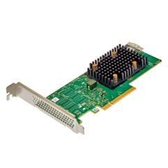 BROADCOM 9500 series 8i Tri-mode - Host bus adapter - 8 Channel - SATA 6Gb/s / SAS 12Gb/s / PCIe 4.0 (NVMe) - PCIe 4.0 x8 (05-50134-01)
