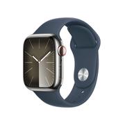 APPLE Watch Series 9 41 mm Digitaal 352 x 430 pixels Touchscreen 4G Zilver Wi-Fi GPS (satelliet)