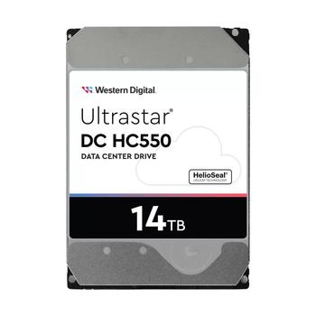 WESTERN DIGITAL WD Ultrastar DC HC550 - Hard drive - 14 TB - internal - 3.5" - SATA 6Gb/s - 7200 rpm - buffer: 512 MB (0F38581)